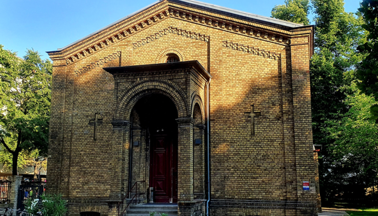 Saalkirche als Einzeldenkmal/ Begegnungszentrum „Friedhofskapelle St. Jacobi II“